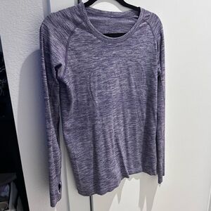Lululemon Swiftly Tech Long Sleeve Shirt size 8 EUC!
